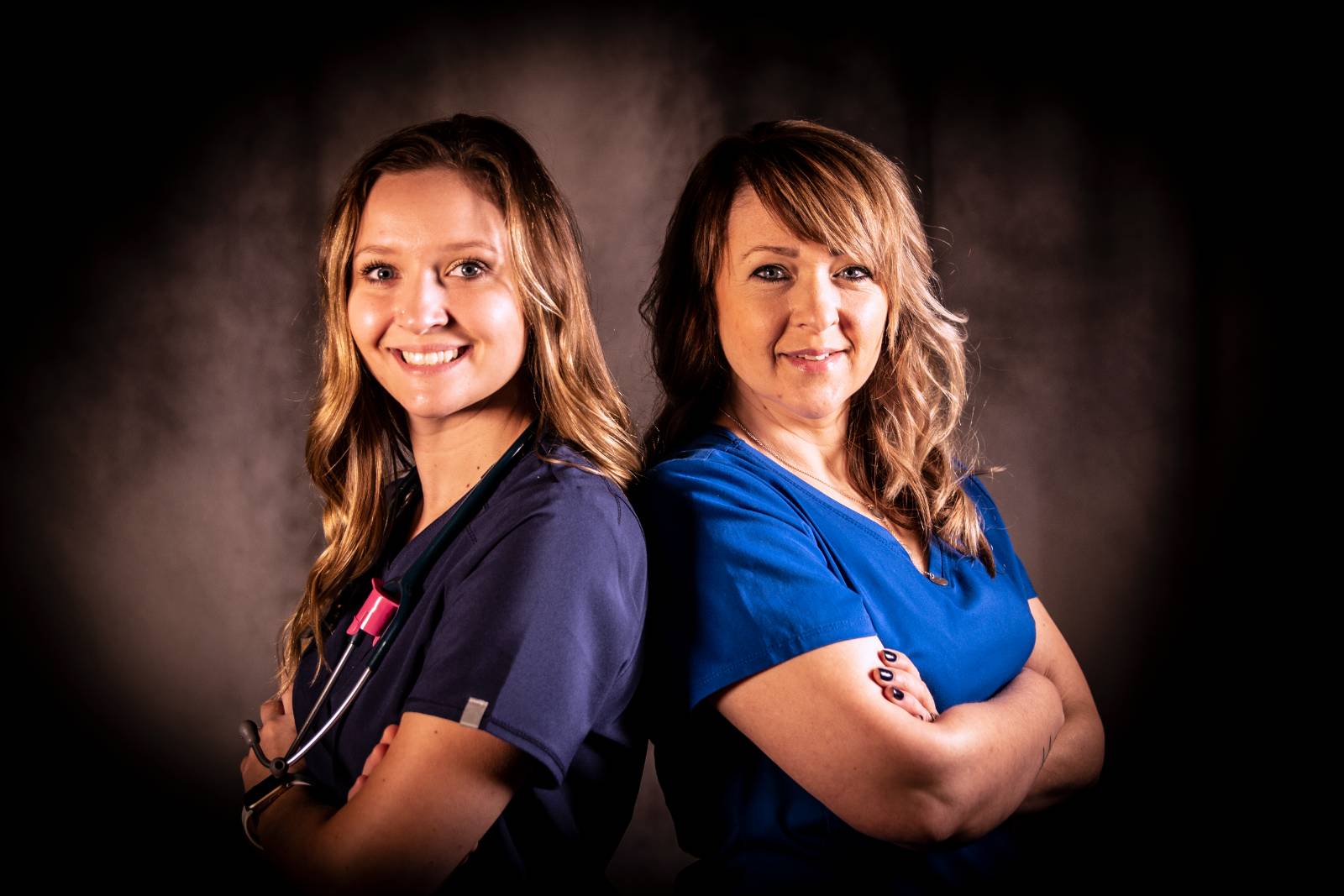 Mother and Daughter nursing duo